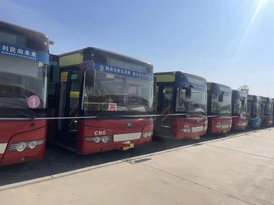 49 Seaters Used City Bus 100 Passengers Yutong Zk6125 Cng Engine Double Door