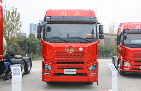 Tractor Trailer Truck Jiefang JH6 6*4 Drive Mode 510hp CNG Weichai Engine Euro 6