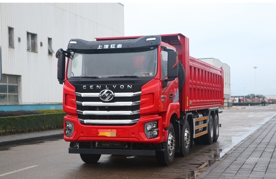 Hongyan 560hp C6 Loading 20 Tons 12 Tires Used Tipper Truck Dumper 8×4 LHD/RHD