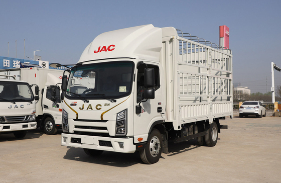 Used Cargo Trucks From China JAC S6 Model 4*2 Light Truck Cummins Engine 160hp