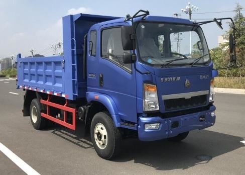 China Howo Trucks For Sale 4*2 Single Axle 3.8 Meters Long Box Loading 10 Tons Eruo 2