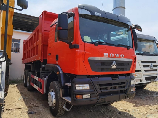 Howo Truck Euro 5 Howo 6*4 TX 336hp Brand New Front Side Hydraulic Lifting 10 tires