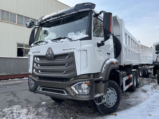 Used Tipper Trucks Diesel Howo 6*4 Dumper 380hp Weichai Hohan Model 20-40 Tons Loading Euro 3