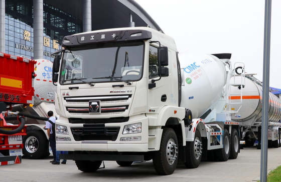 Concrete Transit Mixer Truck 8×4 Drive Mode 8 Cubic Cement Tanker Weichai 350hp Lhd
