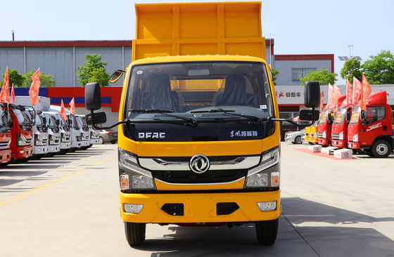 Mini Dump Truck For Sale Euro 5 Emission Chinese Brand Tipper Double Cabin 4*2 Drive Mode