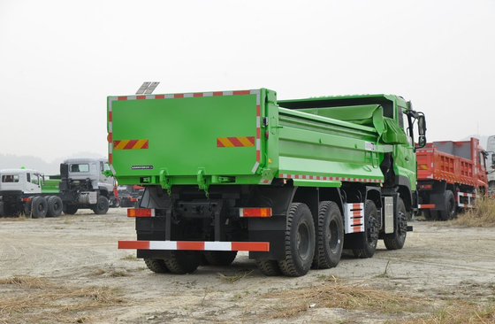 Used Donfeng Tipper Truck Tianlong Cabin 8*4 Heavy Duty 350hp Dump Truck 5.6 Meters Box