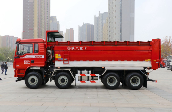 50 Ton Dump Trucks For Sale 8×4 Shacman L3000 Fast 10-Speed Manual Transmission 300hp