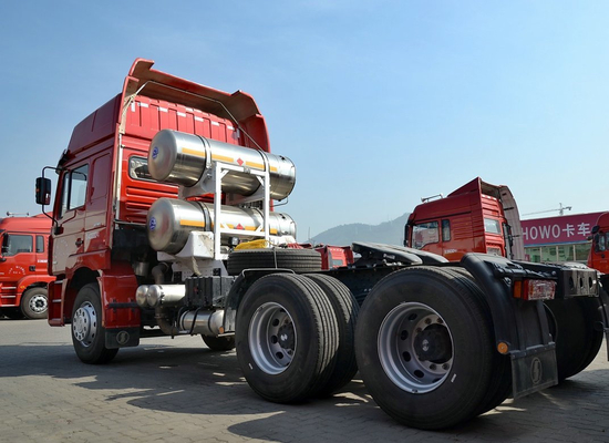Shacman Truck Head 6*4 Drive Mode Horse Tractor LNG Big Gas Tanker 380hp Coal Transportation