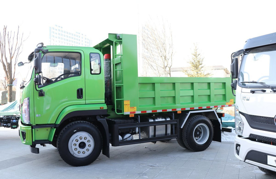 8 Ton Small Dump Truck For Sale Shacman Tipper 3.75 Meters Box Single Axle 200L Oil Tanker