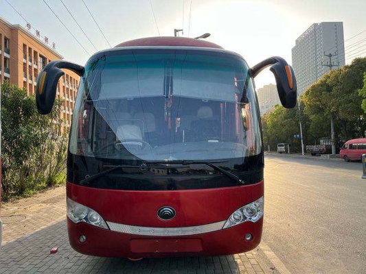 39 Seat YUTONG 2nd Hand Coach , Used Diesel Bus 2010 Year Euro III Emission Standard