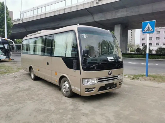 ZK6729 Yutong Used Passenger Bus / 29-Seat Air-Conditioned Minibus Euro 4
