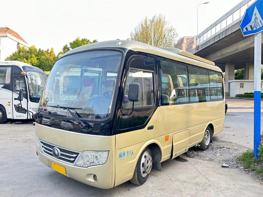 ZK6609 Yutong Used Passenger Bus / 19 Seats Good Air Conditioning Front Engine