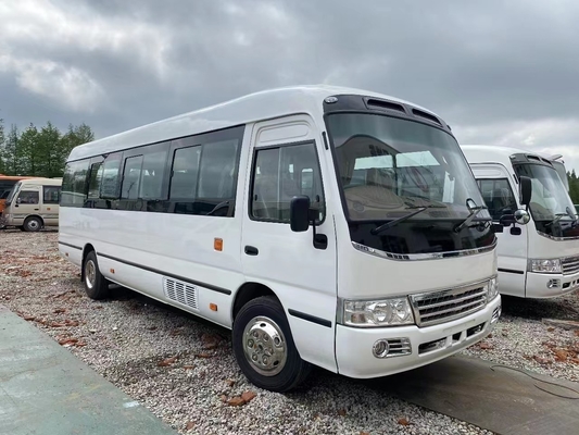 Used Coaster Bus Mudan Minibus 30 Seaters Right Hand Drive Use In Tanzania Leaf Spring For Bad Road