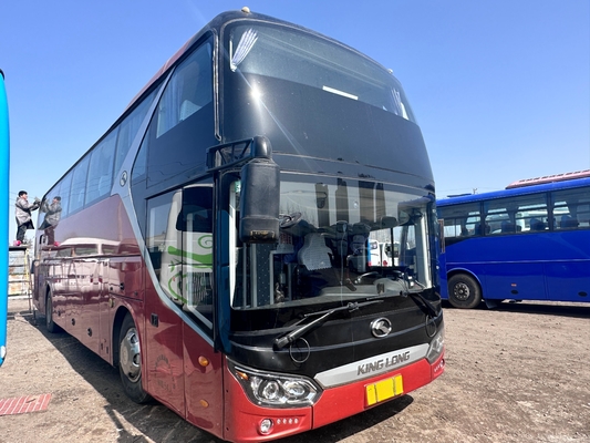 Buses For Sale Used Kinglong Bus 54 Seats XMQ6125 Weichai 375hp Left Hand Dirve Coach Bus With A/C