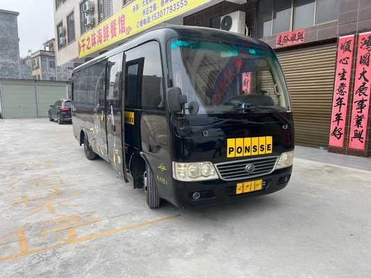 Used Mini Bus For Sale Yutong ZK6708D Front Engine Diesel Coaster Bus 19 Seats 2+1 Seats Layout