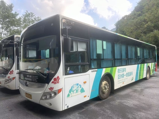 Yutong City Bus Diesel Yuchai Engine ZK6125 Double Door 43 Seaters 98 Passengers Leaf Spring