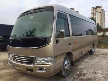 20 Seats Used Toyota Coaster Bus With Air Conditioner 2TR Engine