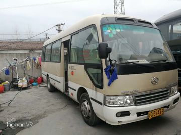 22 Seats Second Hand Toyota Coaster Bus , 2013 Year Toyota Coaster Used Japan