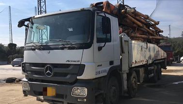 8×4 Drive Mode Used Concrete Pump Truck BENZ-ZOOMLION Brand With 52m Pump