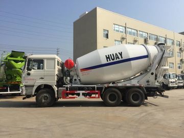 SHACMAN-HUAYI Second Hand Cement Mixer , Used Cement Mixer Truck 6X4 Drive Form