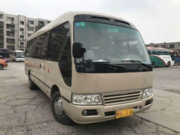 Golden Dragon Used Coaster Bus 2014 Year Gasoline Great Performance With 23 Seat