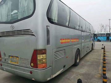 2013 Year 50 Seat Used Coach Bus Youngman Brand Double Auto Door With Great Airbag