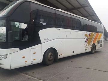 Diesel Used Coach Bus Yutong zk6127 Strong Frame 25-57 Seats With AC Toilet
