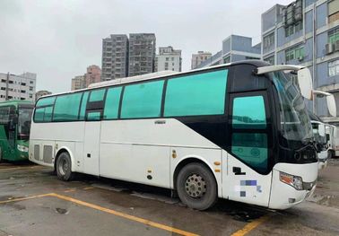 2013 Year Diesel Used Yutong Buses 58 Seats Zk 6110 White Color