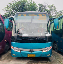 6127 Model Diesel Yutong Used Tour Bus 55 Seats 2011 Year LHD ISO Passed