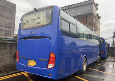 15000KG Dark Blue Used Yutong Buses 45 Seat 2014 Year Diesel LHD With A/C