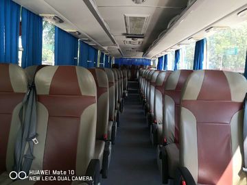 Diesel Yutong Second Hand Tourist Bus Zk 6122 55 Seater Coach Bus With AC Video
