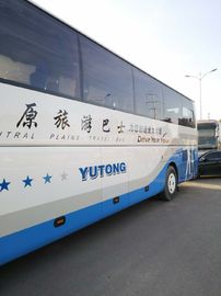 6122HQ9A 51 Seats Yutong Used Coaster Bus Diesel Engine Left Hand Drive With A/C