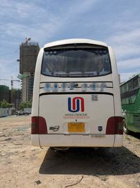 51 Seats Used Yutong City Service Bus Man Series Diesel Left Side Steering Coach Flat White Color