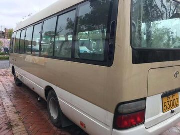 2010 Year Toyota Coaster Used Bus 23 Seats 15B Diesel Engine 2585mm Bus Height