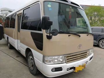 1HZ Diesel Engine Toyota Used Coaster Bus 30 Seats Manual Gear Box With AC