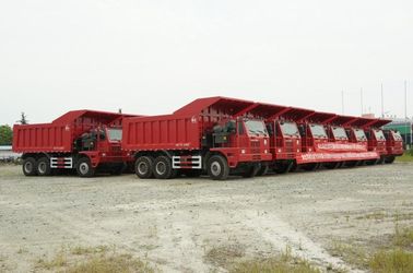 371HP Sinotruck Used Dump Truck 50 - 70 Tons Minning Dump Trucks Left Hand Driving