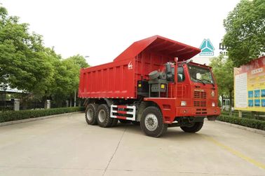 371HP Sinotruck Used Dump Truck 50 - 70 Tons Minning Dump Trucks Left Hand Driving