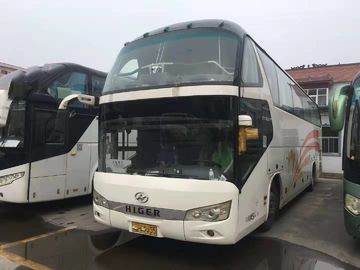 59 Seats 2015 Year Used Coach Bus Higer Brand One And Half Decker 3795mm Bus Height