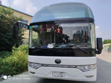 Large Compartment 50 Seats Used Yutong Buses Double Door 12000mm Bus Length
