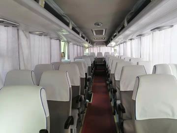 White Color Used Yutong Buses 47 Seats 2013 Year Diesel Yutong Bus Good Condition