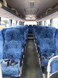 33 Seats 2014 Year Used Travel Bus Used Motor Coaches Blue Color 3300mm Bus Height