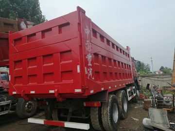 6x4 Dumper 371hp Second Hand Tipper Trucks With 20t - 30t Load Capacity