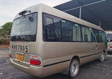 Used Commercial Bus With Luxury Coaster Bus 22 Seats 2640mm Height 4085mm Wheel Base