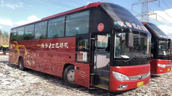 247kw Diesel Oil 50 Seats 2015 Year Used Yutong Buses Yuchai Engine Low Kilometer Euro III Steel Chassis with AC