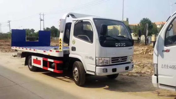 Euro 3 Dongfeng 95HP 6 Wheel Road Rescue Tow Trucks 3 Tons 5 Tons 6 Tons