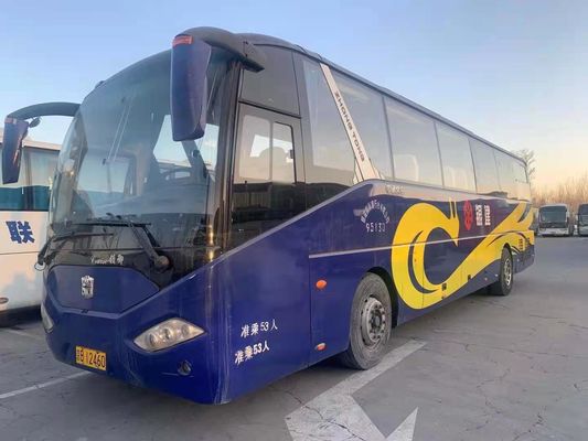 53 Seats LCK6125 Zhongtong Used Coach Bus For Passenger Euro III Coach Bus Passenger Buses