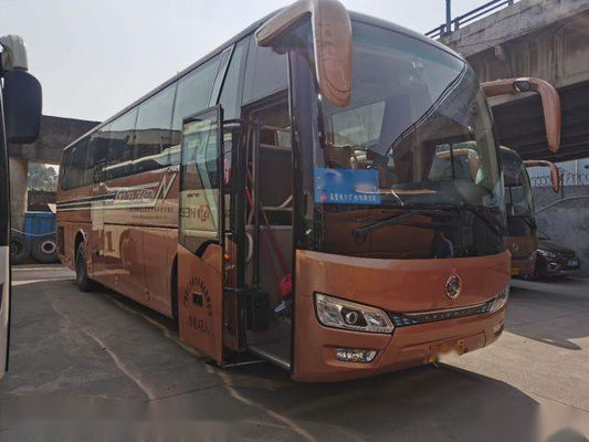 Golden Dragon XML6117 Used Coach Bus 48 Seats 2018 Year Euro V Steel Chassis