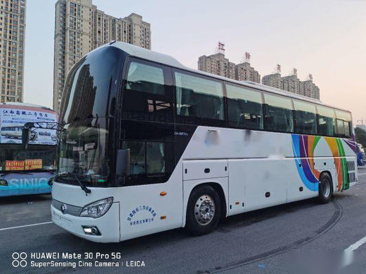 Passenger Zk6118 336kw 49 Seats Used Yutong Buses 2017 Year Airbag Chassis Weichai 336kw