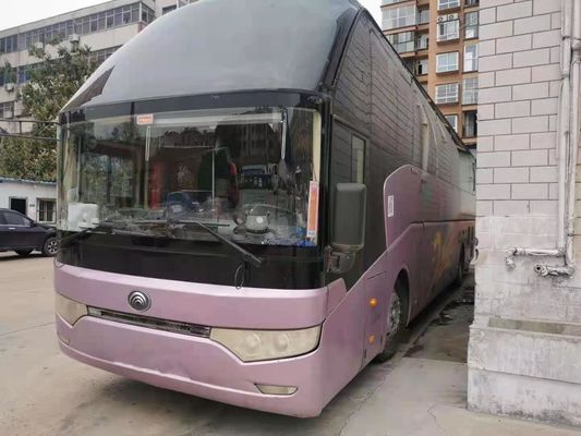 Yutong ZK6122 Double Doors Left Steering Used Tour Bus 50 Seats Used Coach
