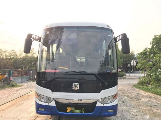 Oil-Electric Hybrid Electric Vehicle WP Engine 155kw Double Doors Leather Seat Used Coach Bus Zhongtong LCK6101 47Seats